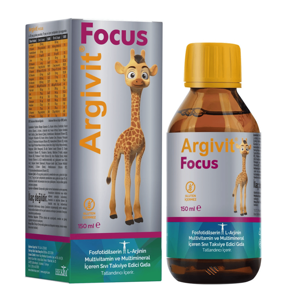 Toptan Argivit Focus Şurup 150 ml – Modern Eczane