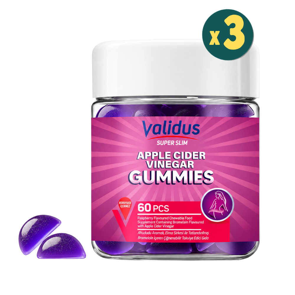Validus Apple Cider Bromelain 60 Gummies 3 Adet Fiyatları - Modern Eczane