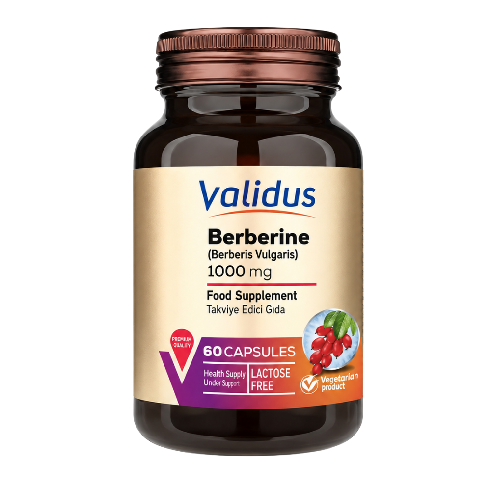 Validus Berberin 1000 mg 60 Kapsül Fiyatları - Modern Eczane