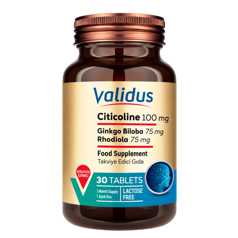Validus Citicoline 100 mg 30 Tablet Fiyatları - Modern Eczane