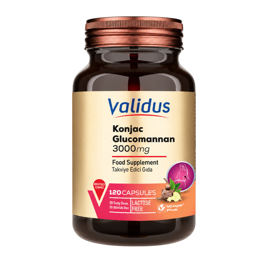 Validus Glucomannan 120 Kapsül Fiyatları - Modern Eczane
