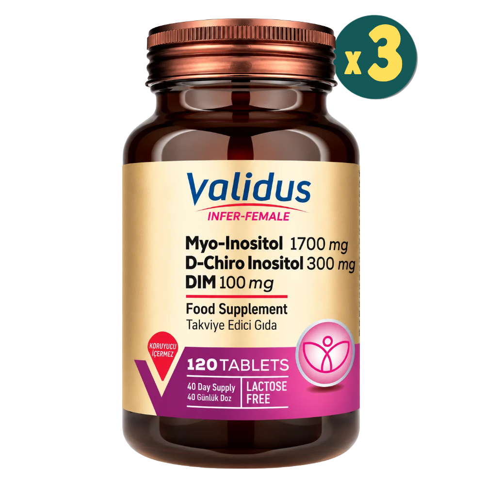 Validus Infer-Female 120 Tablet 3 Adet Fiyatları - Modern Eczane