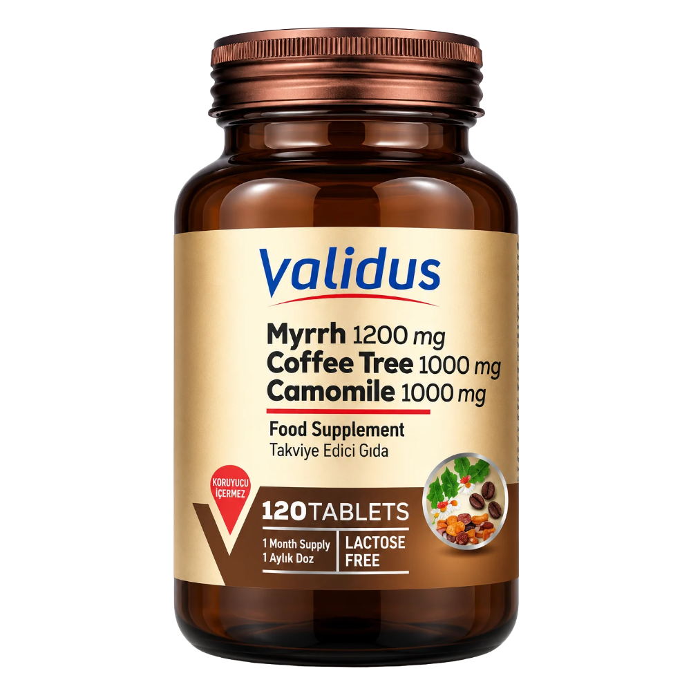 Validus Myrrha 1200 mg 120 Tablet Fiyatları - Modern Eczane