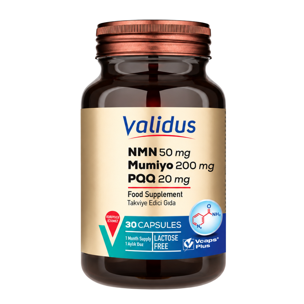 Validus NMN+Mumiyo+PQQ 30 Kapsül Fiyatları - Modern Eczane