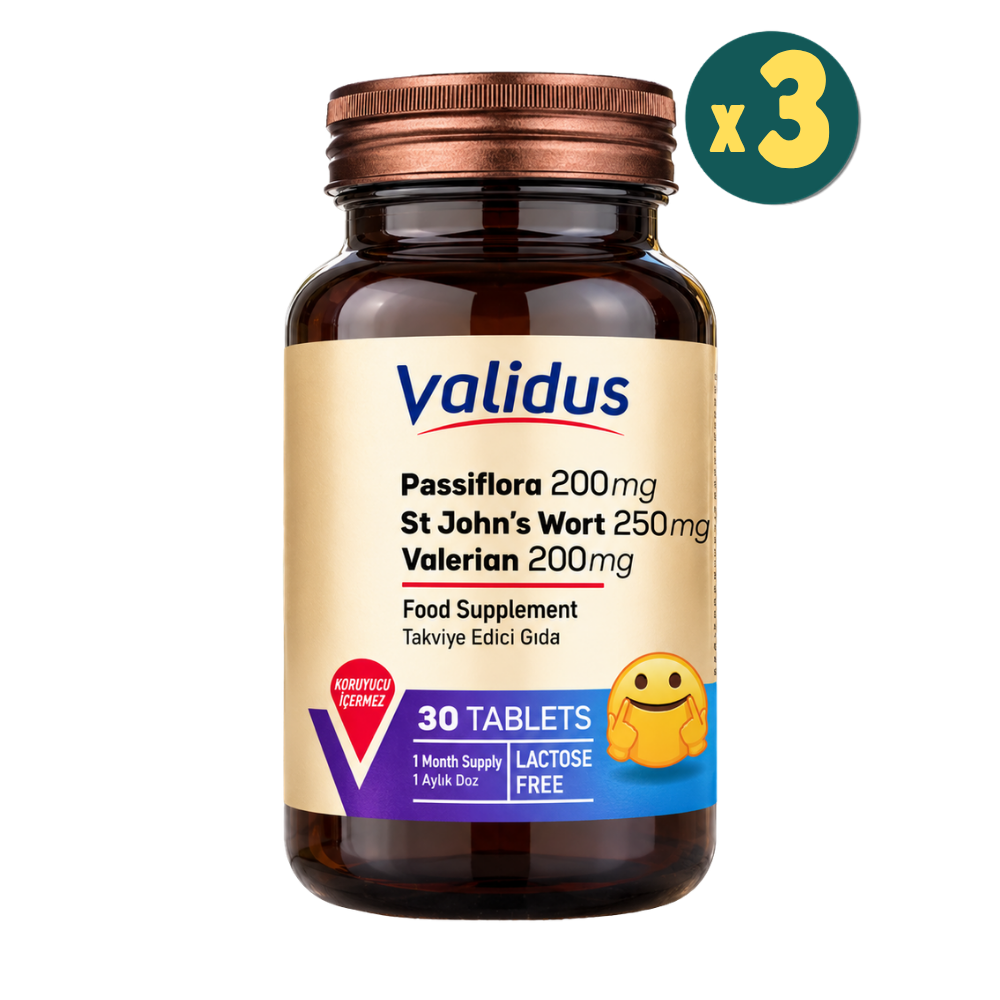 Validus Passiflora 30 Tablet 3 Adet Fiyatları - Modern Eczane