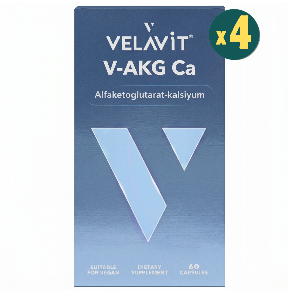 Velavit V-Akg Ca 60 Kapsül 4 Adet Fiyatları - Modern Eczane