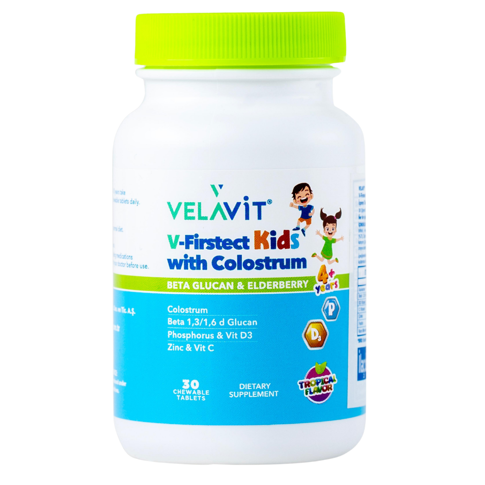 Velavit V-Firstect Kids with Colostrum 30 Tablet Fiyatları - Modern Eczane