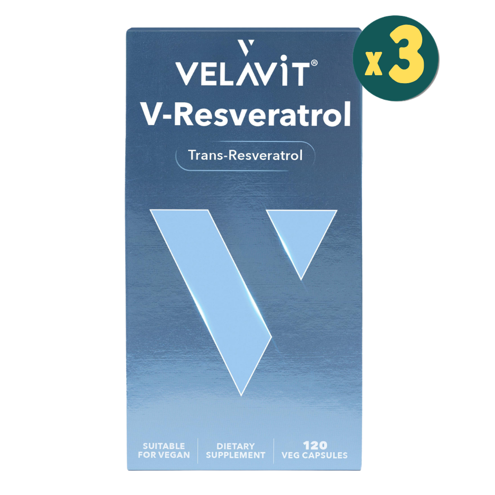 Velavit V-Resveratrol 120 Kapsül 3 Adet Fiyatları - Modern Eczane