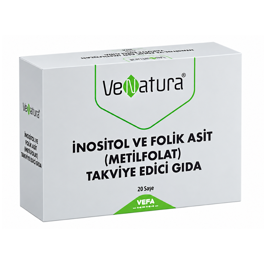 Venatura İnositol ve Folik Asit Metilfolat 20 Saşe Fiyatları - Modern Eczane