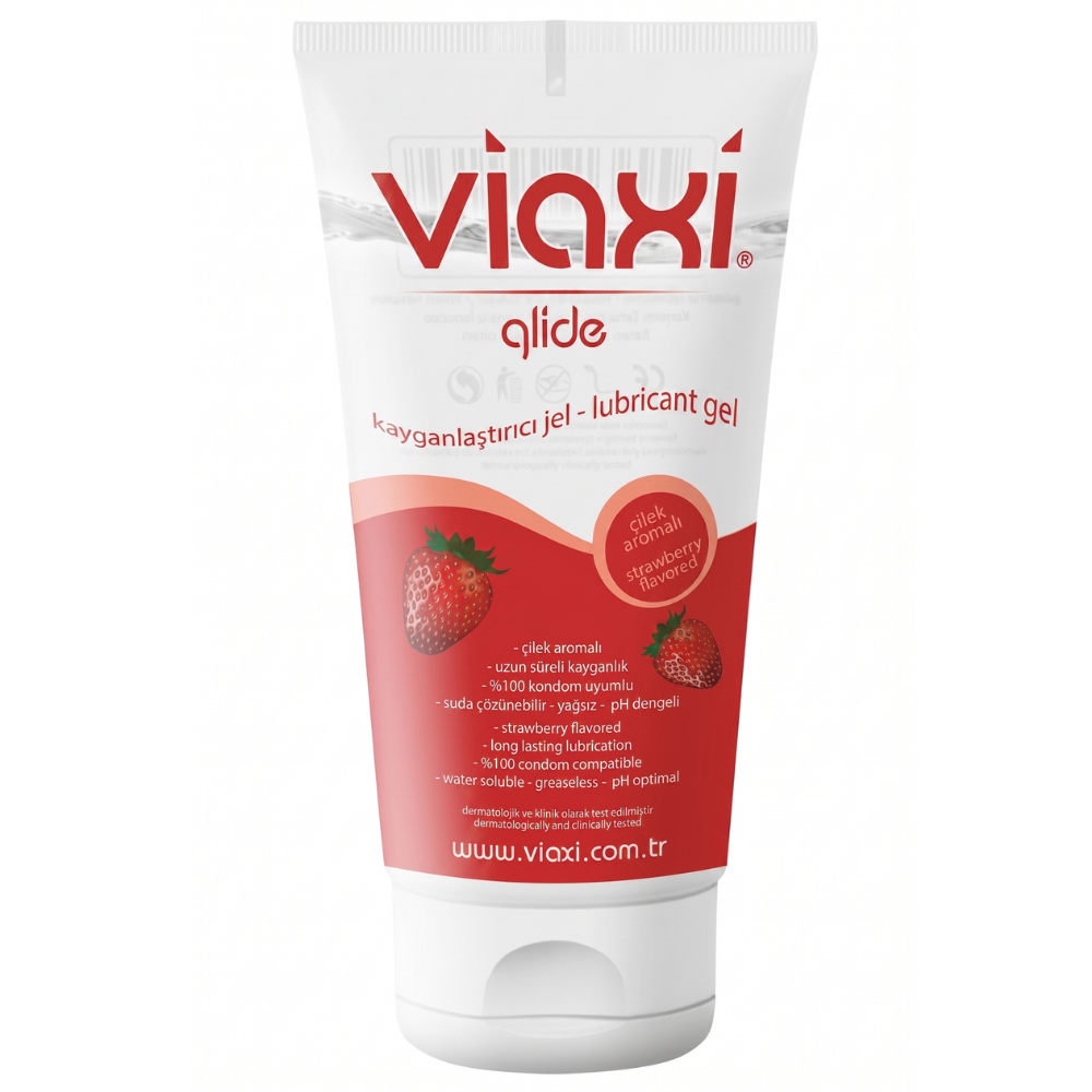 Viaxi Glide Kayganlaştırıcı Jel Çilek 100 ml Fiyatları - Modern Eczane