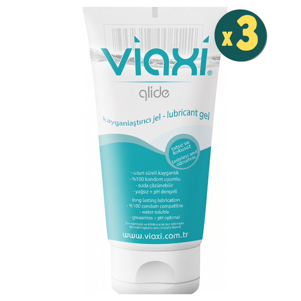 Viaxi Glide Su Bazlı Kayganlaştırıcı Jel 50 ml 3 Adet Fiyatları - Modern Eczane