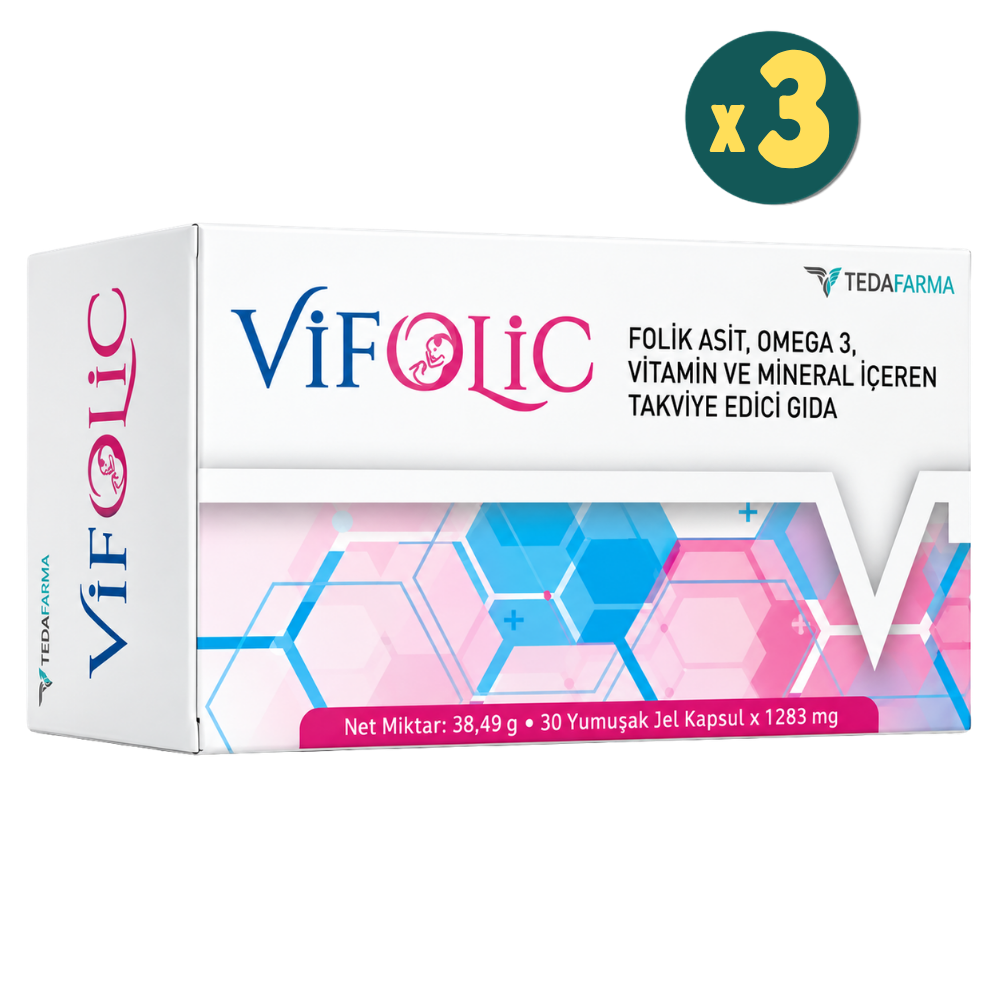 Vifolic 30 Yumuşak Kapsül 3 Adet Fiyatları - Modern Eczane