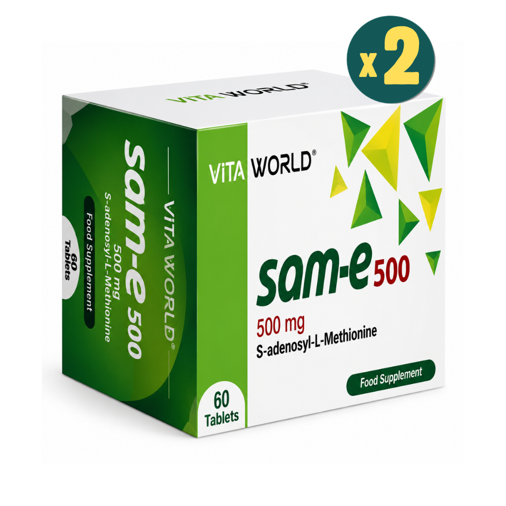 Vita World SAM-e 500 mg 60 Tablet 2 Adet Fiyatları - Modern Eczane