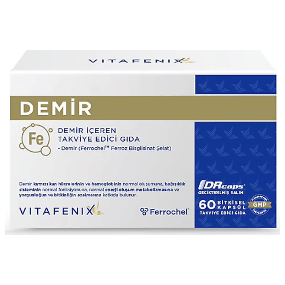 Vitafenix Demir 60 Kapsül Fiyatları - Modern Eczane