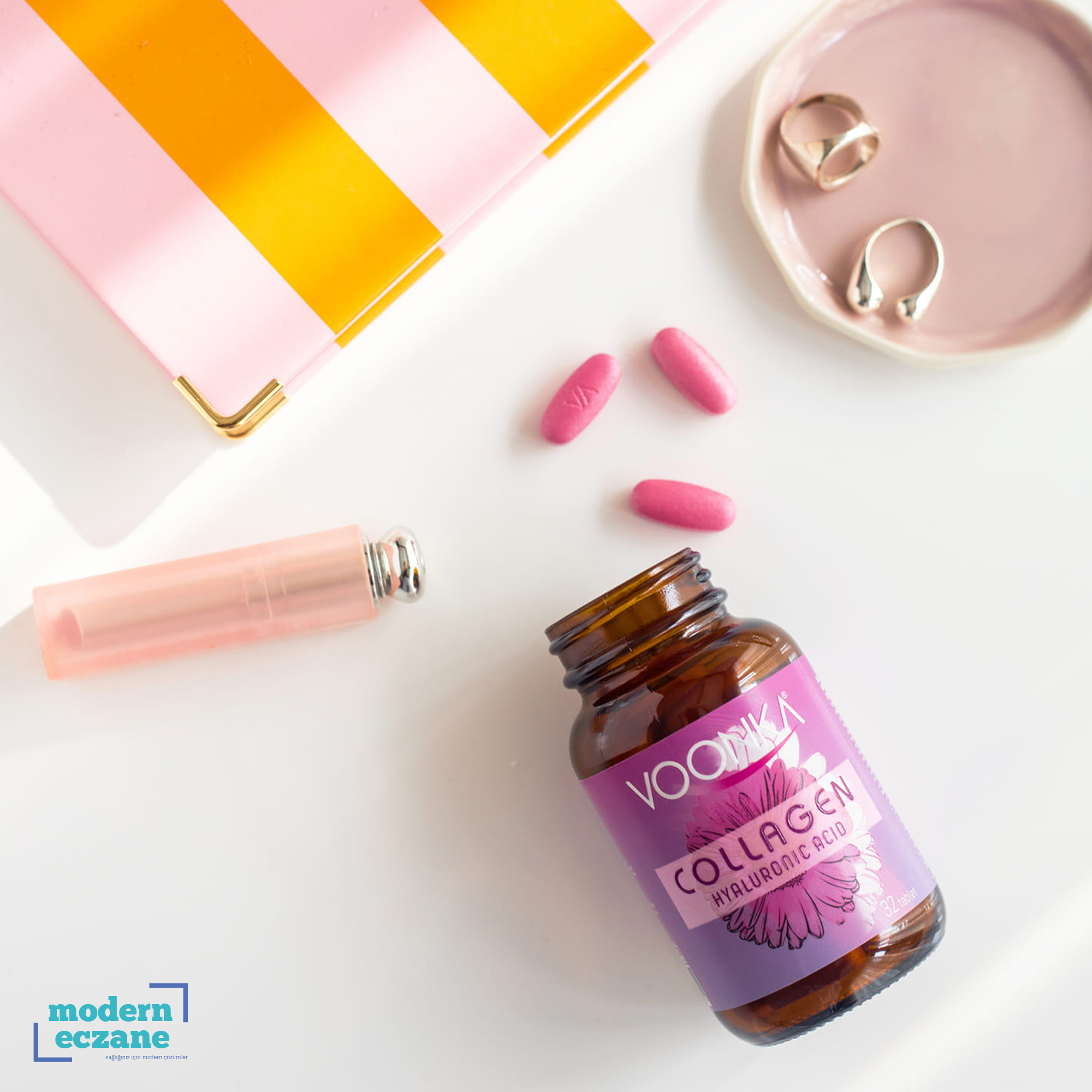 Voonka Collagen Hyaluronic Acid 32 Tablet 2 Adet  Fiyatları