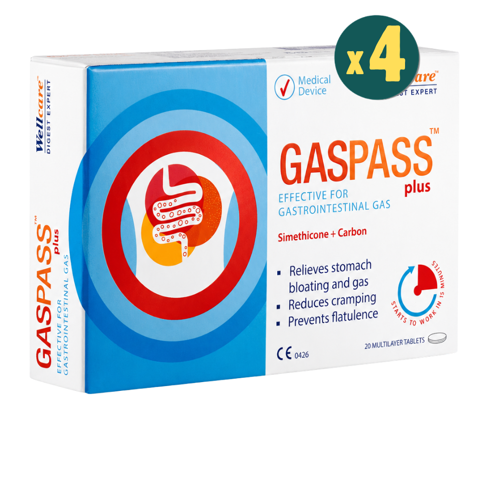 Wellcare Gaspass Plus 20 Tablet 4 Adet Fiyatları - Modern Eczane