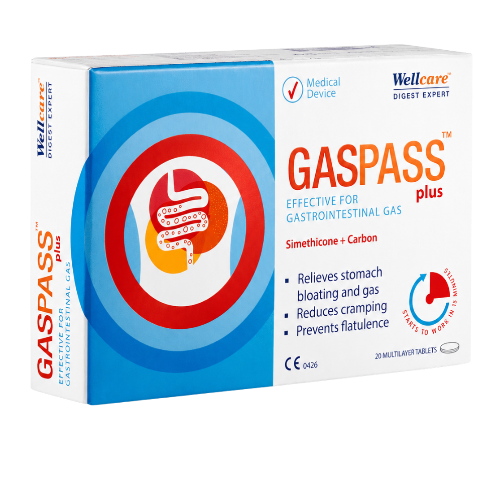 Wellcare Gaspass Plus 20 Tablet Fiyatları - Modern Eczane