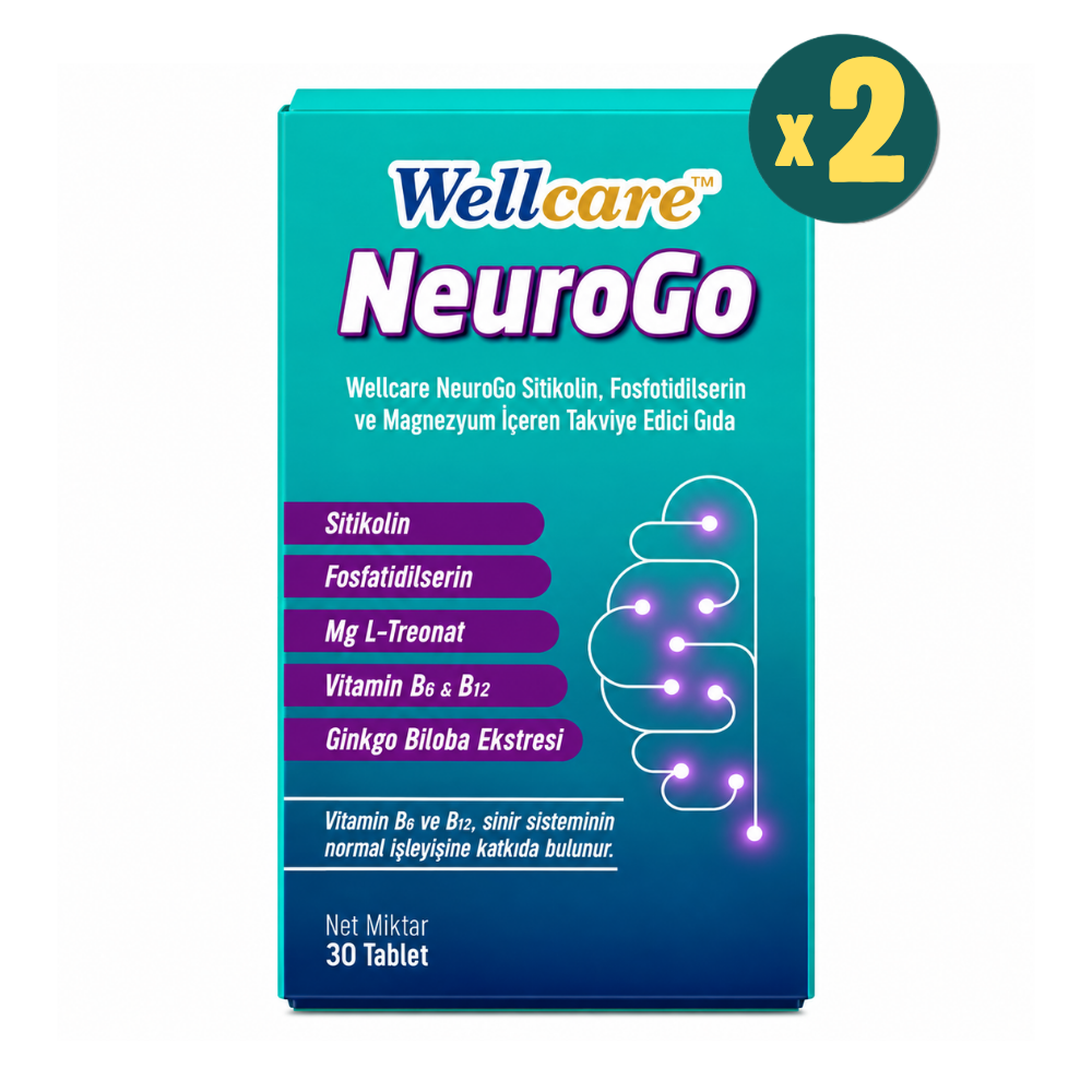 Wellcare Neurogo 30 Tablet 2 Adet Fiyatları - Modern Eczane