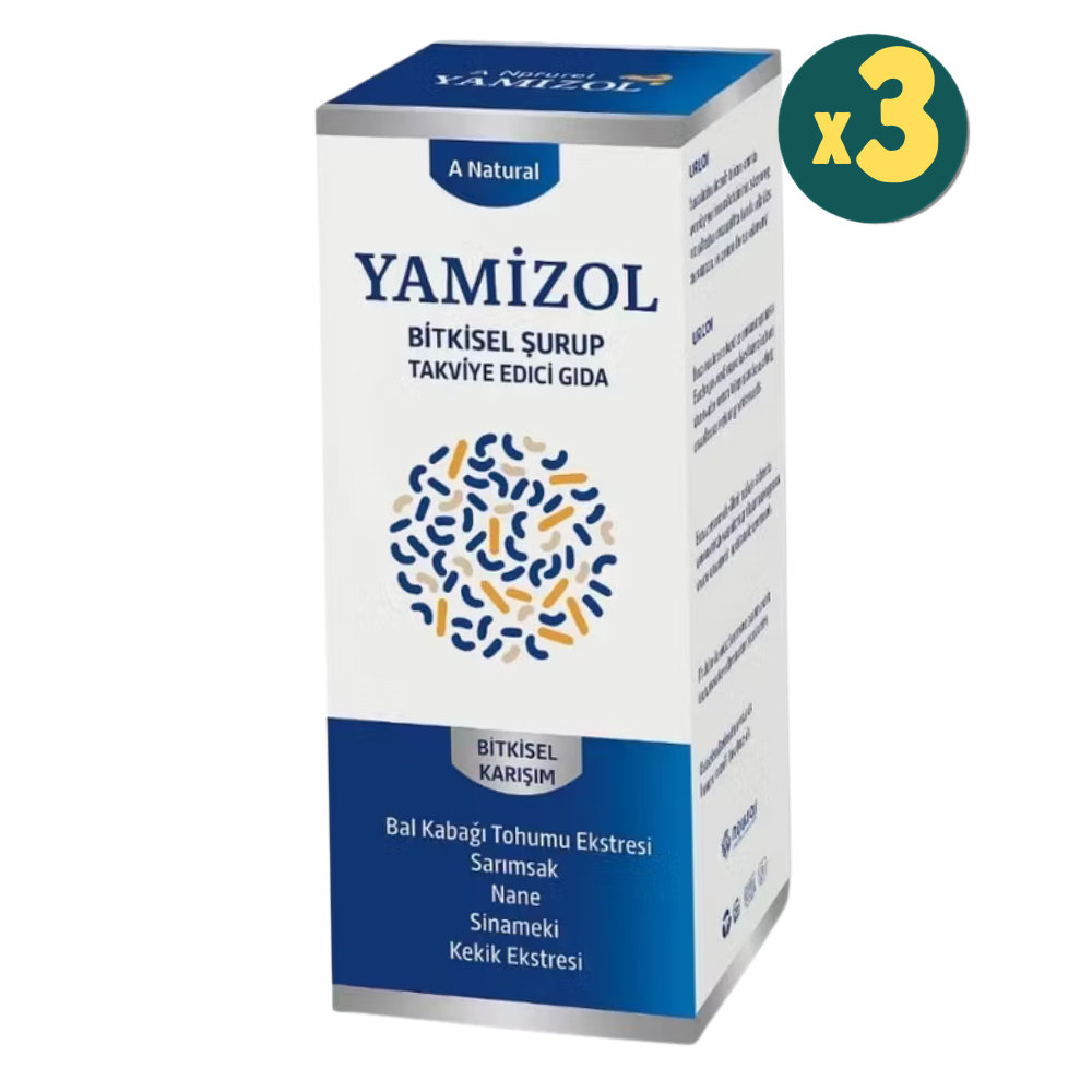 Yamizol Şurup 100 ml 3 Adet Fiyatları - Modern Eczane