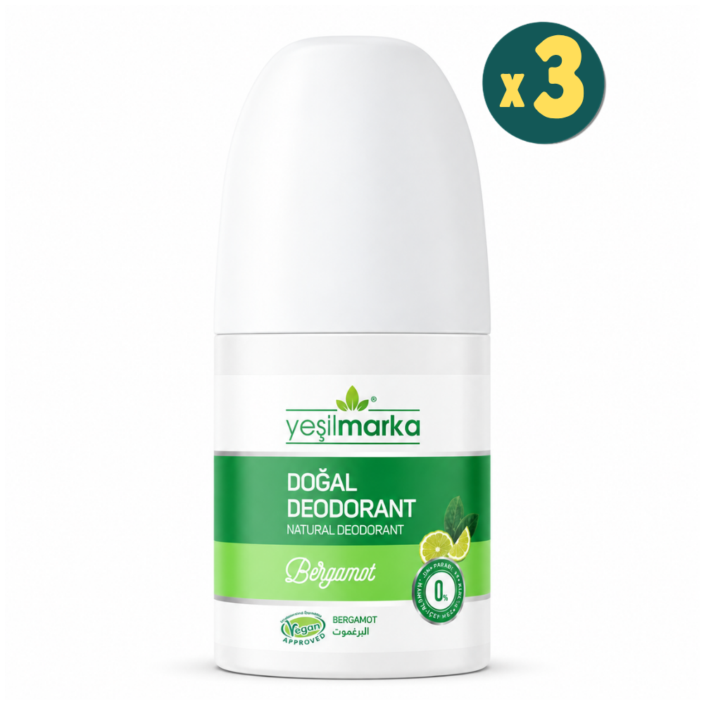 Yeşilmarka Doğal Deodorant Bergamot 50 ml 3 Adet Fiyatları - Modern Eczane