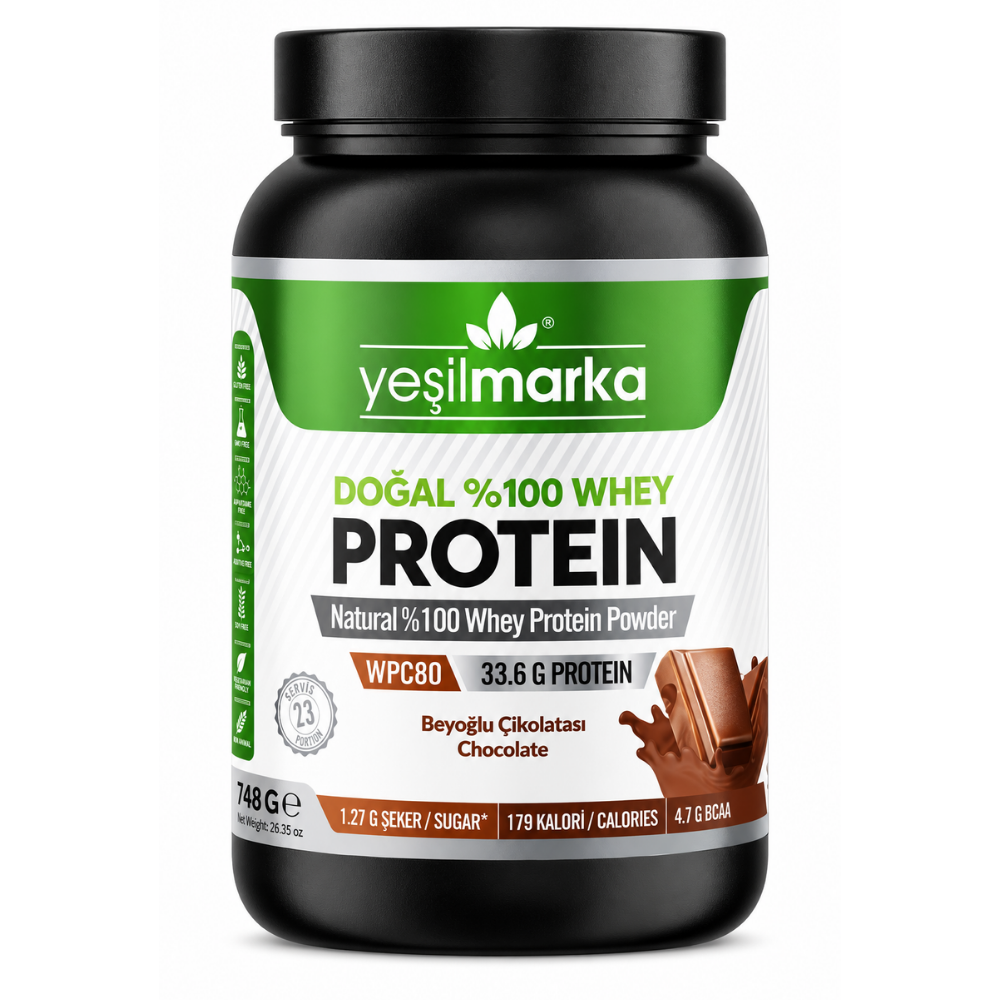 Yeşilmarka Whey Protein Beyoğlu Çikolatası 100 gr Fiyatları - Modern Eczane
