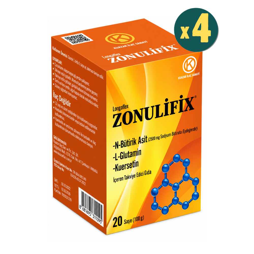 Zonulifix 20 Saşe 4 Adet Fiyatları - Modern Eczane