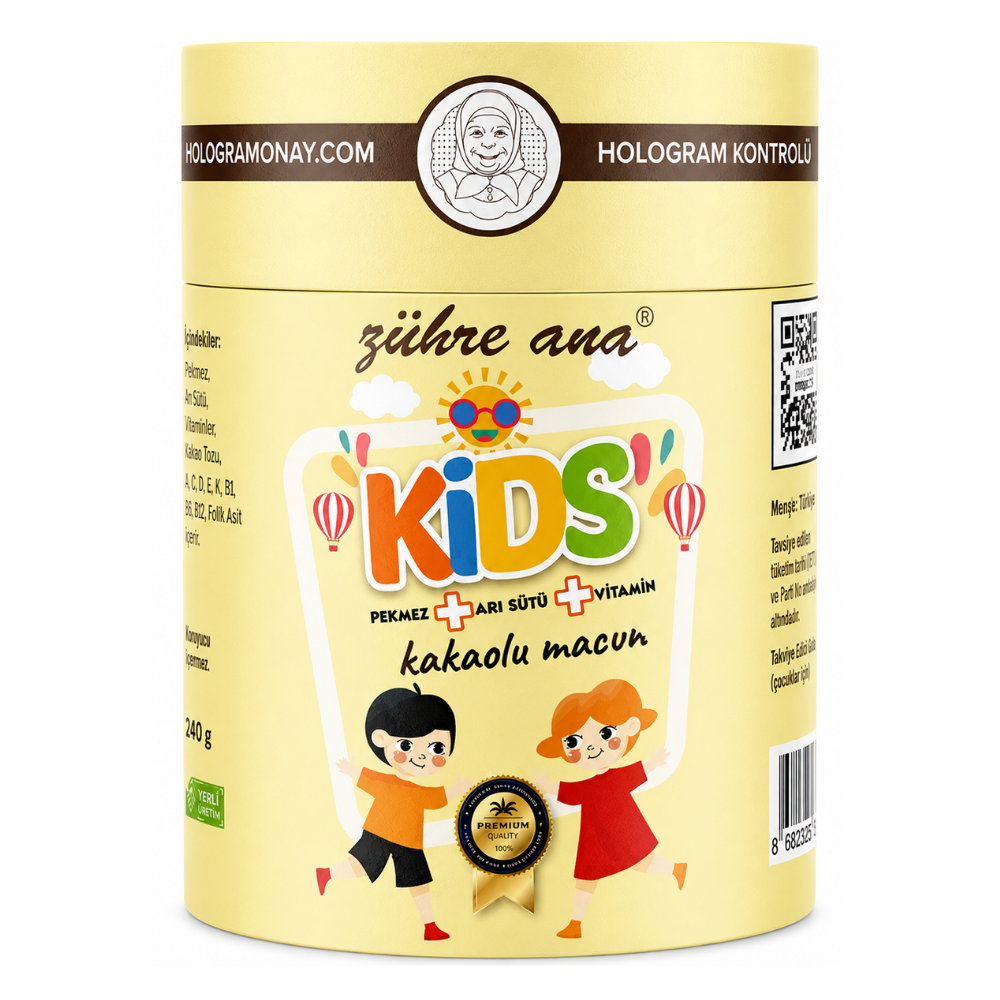 Zühre Ana Kids Kakaolu Macun 240 gr Fiyatları - Modern Eczane