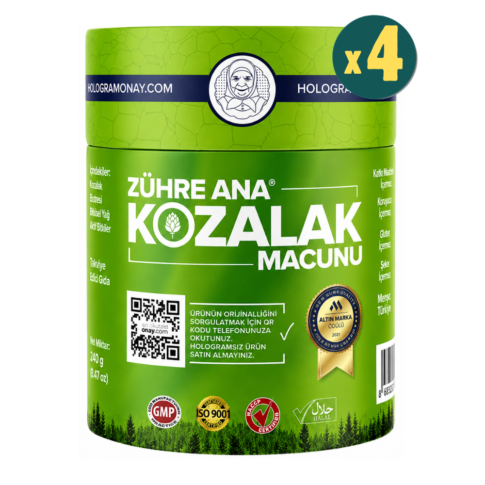 Zühre Ana Kozalak Macunu 240 gr 4 Adet Fiyatları - Modern Eczane