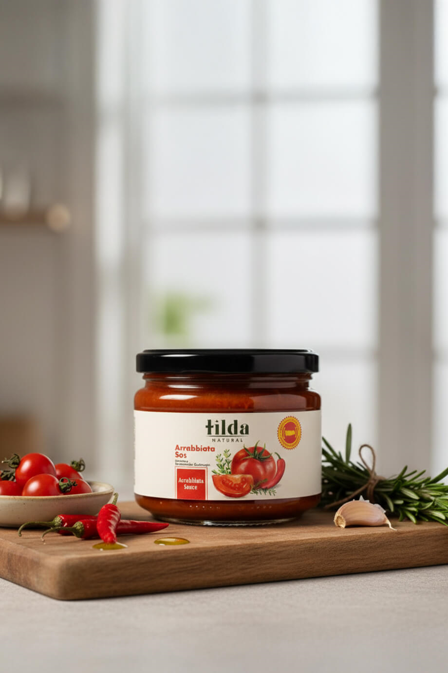 Çanakkale Domatesli Arrabbiata Sos – 300 g