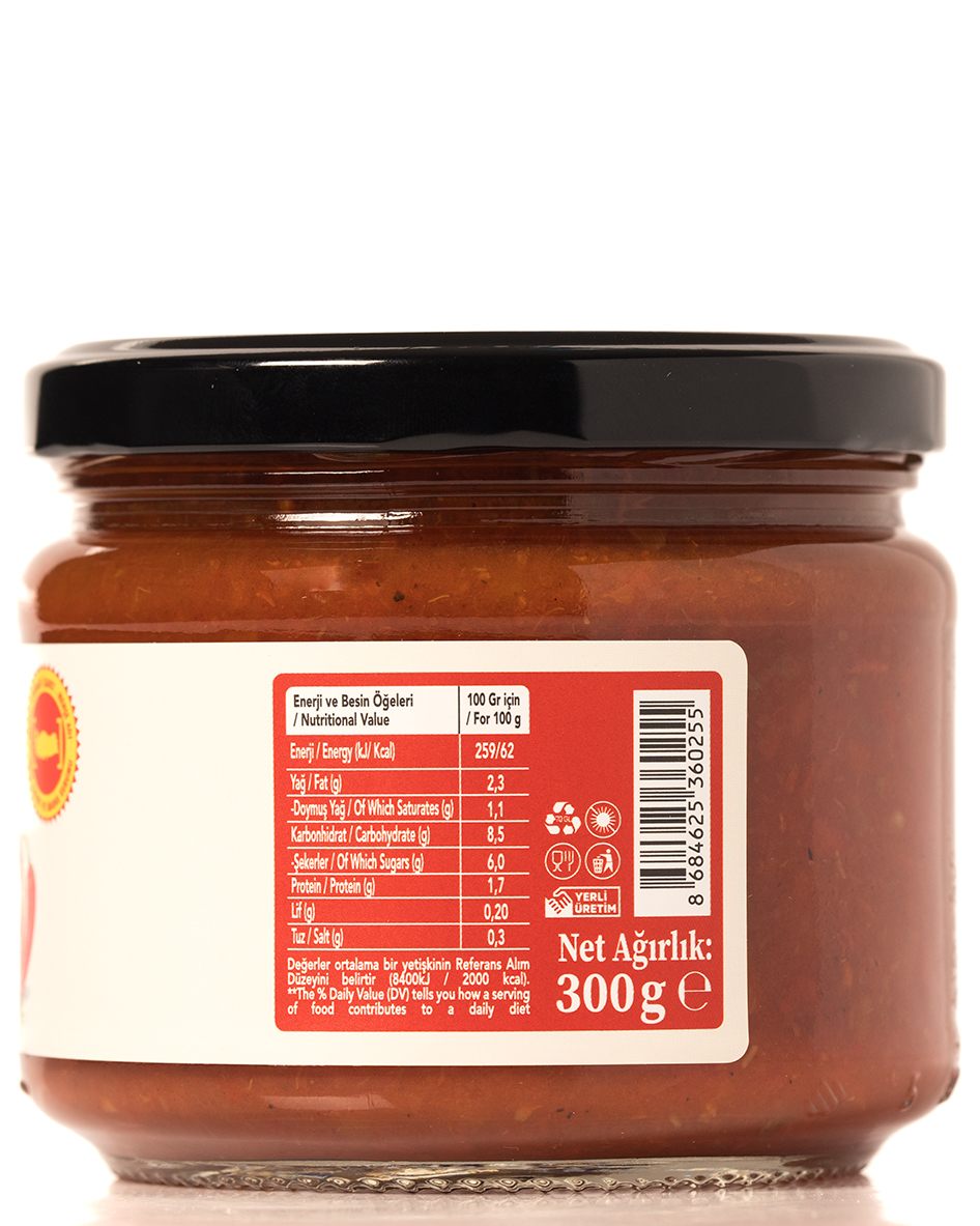 Çanakkale Domatesli Arrabbiata Sos – 300 g