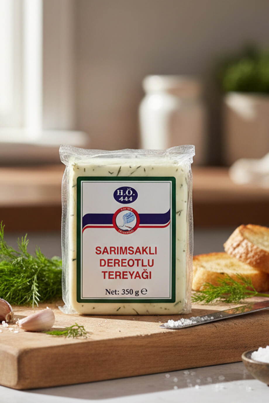 Sarımsaklı Dereotlu Tereyağı-350 gr