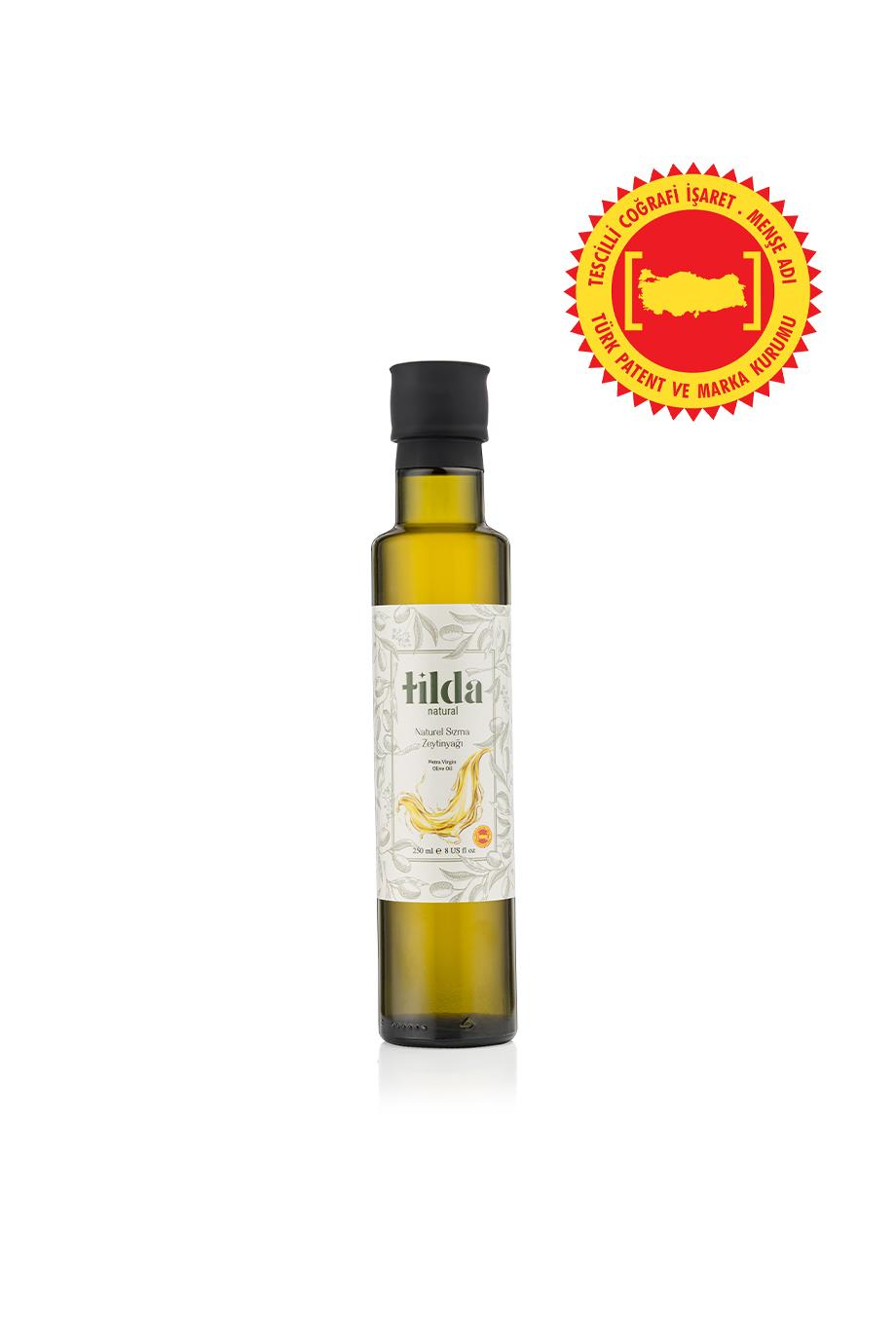 Soğuk Sıkım Natürel Sızma Zeytinyağı – 250 ml