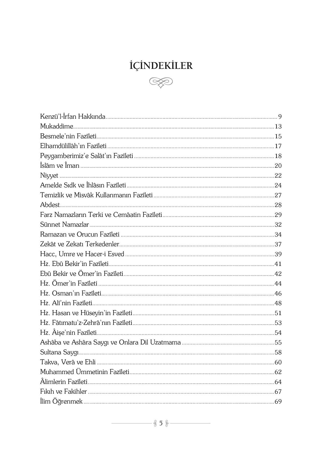 1001 Hadis (Kenzü'l İrfan) - Muhammed Esad Erbili