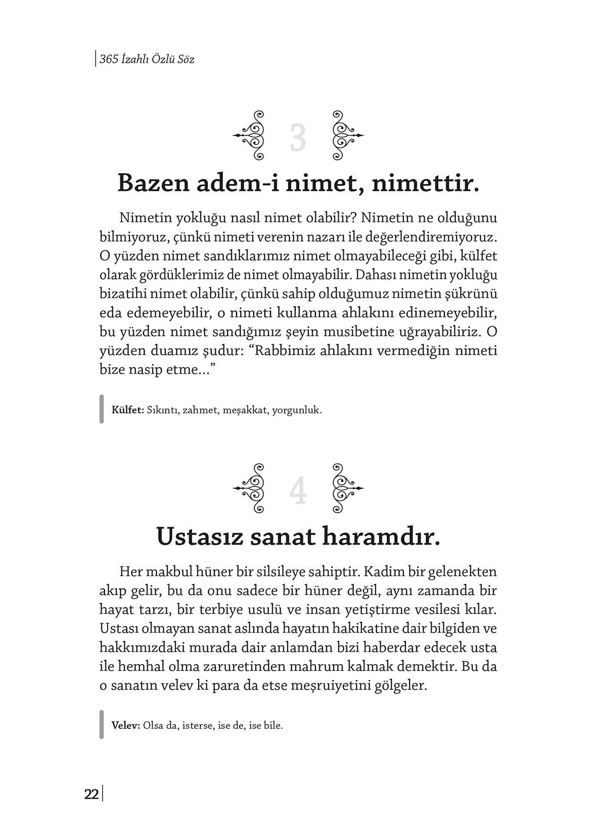 365 İzahlı Özlü Söz Dedi Ki - Mehmet Lütfi Arslan