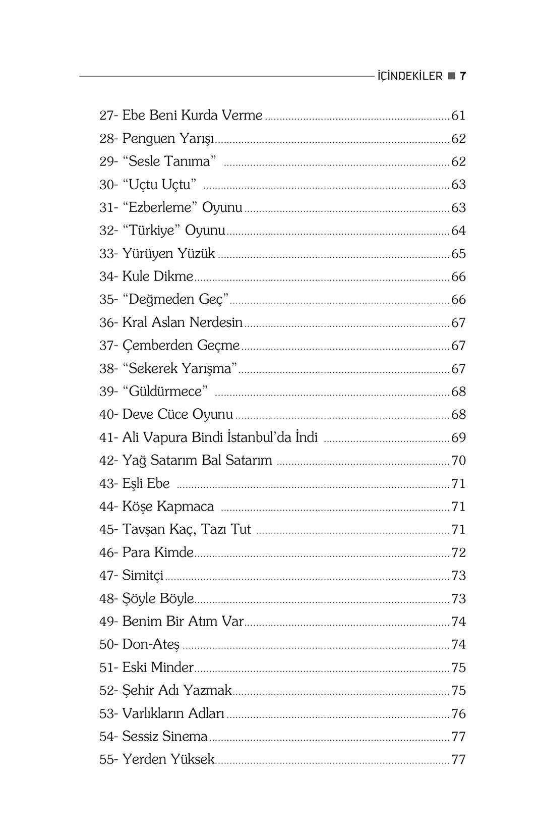 99 Çocuk Oyunu ve Bilmeceler - Şerife Tortop