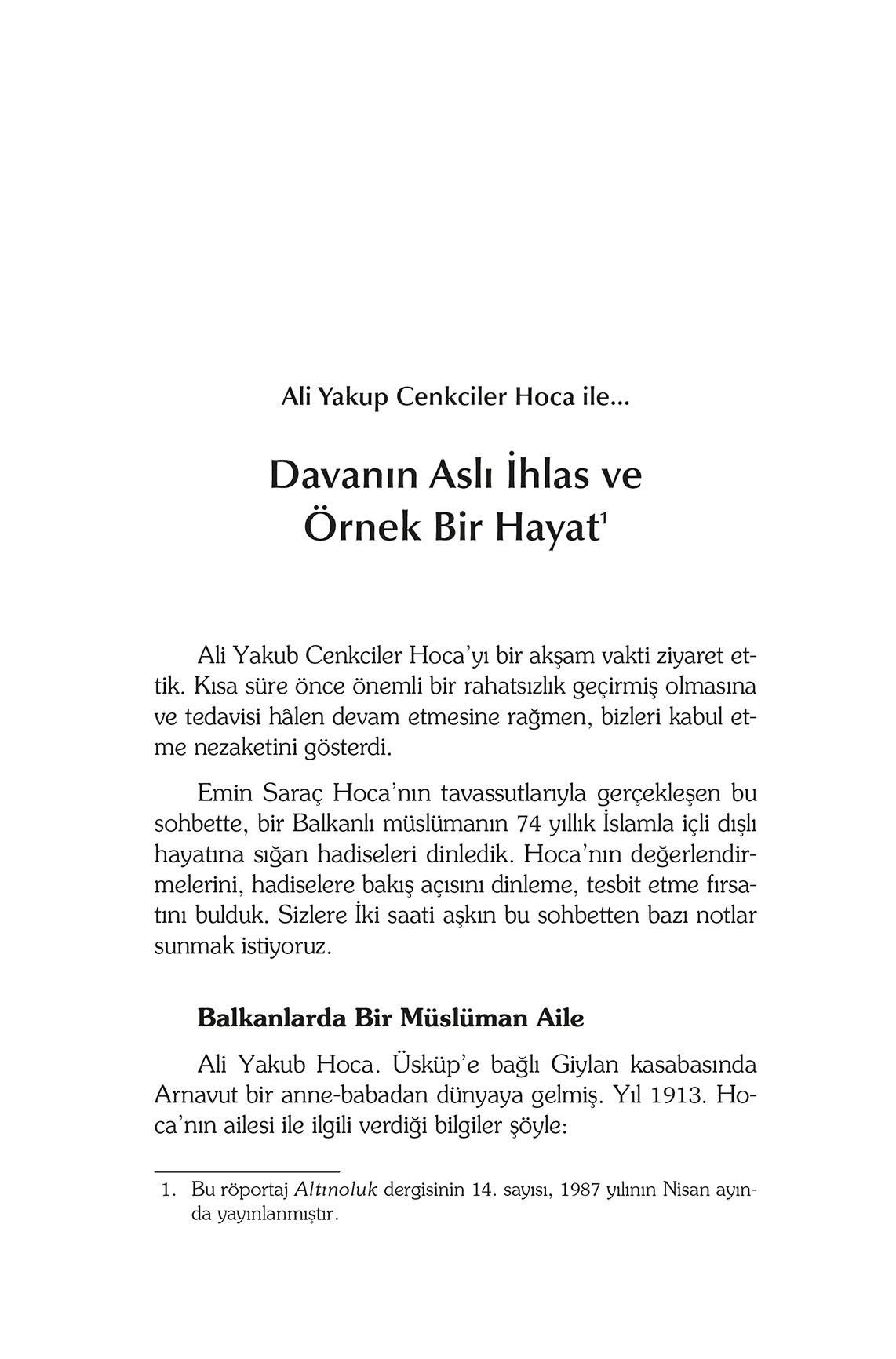 Alimlerimiz - 1 - Y. Selman Tan