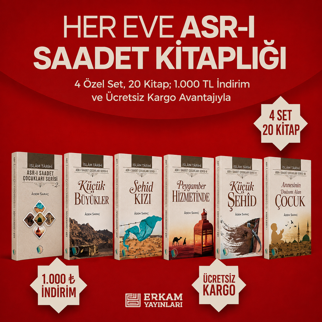 Asrı Saadet Kitaplığı 4 Set-asri-saadet-kitapligi-4-set - Kampanya Kitapları