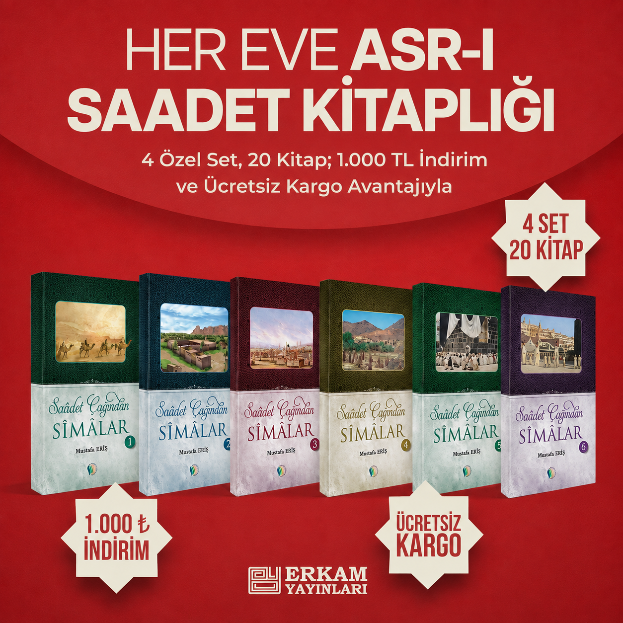 Asrı Saadet Kitaplığı 4 Set-asri-saadet-kitapligi-4-set - Kampanya Kitapları