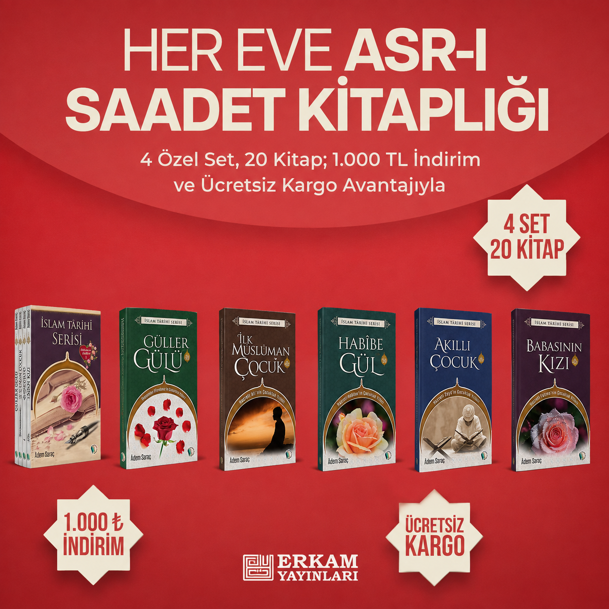 Asrı Saadet Kitaplığı 4 Set-asri-saadet-kitapligi-4-set - Kampanya Kitapları