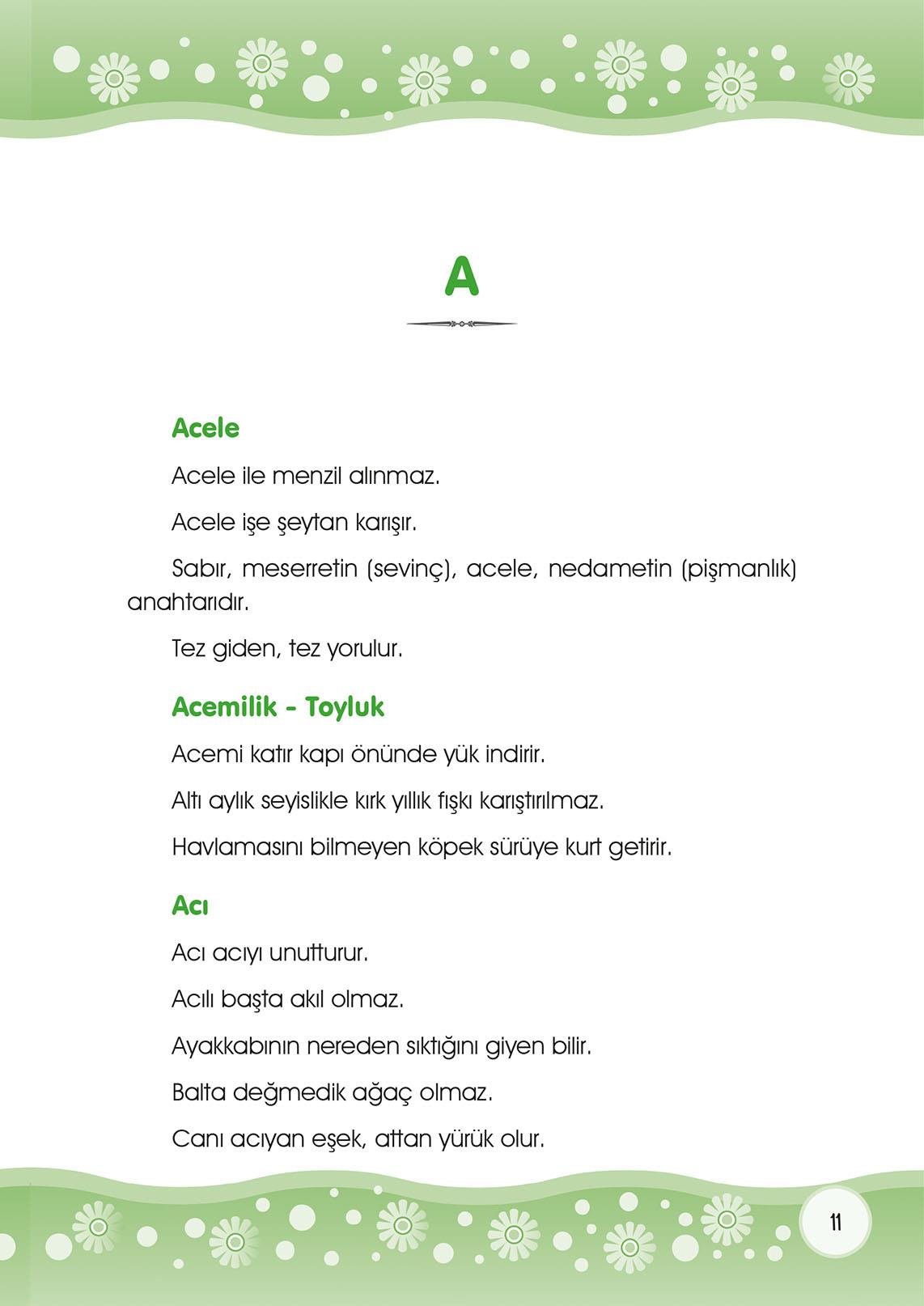 Atasözleri - İsmail Özcan