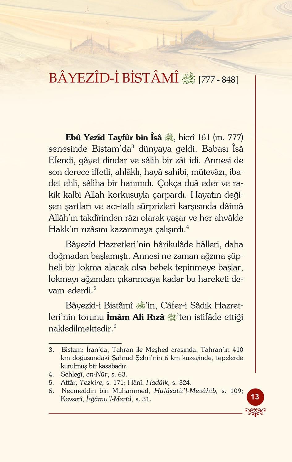 Bayezid-i Bistami - Osman Nuri Topbaş