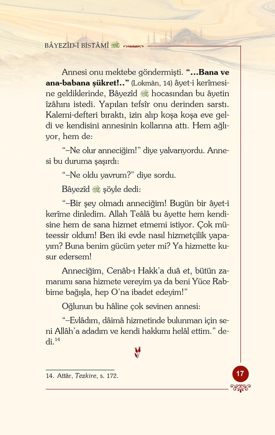 Bayezid-i Bistami - Osman Nuri Topbaş