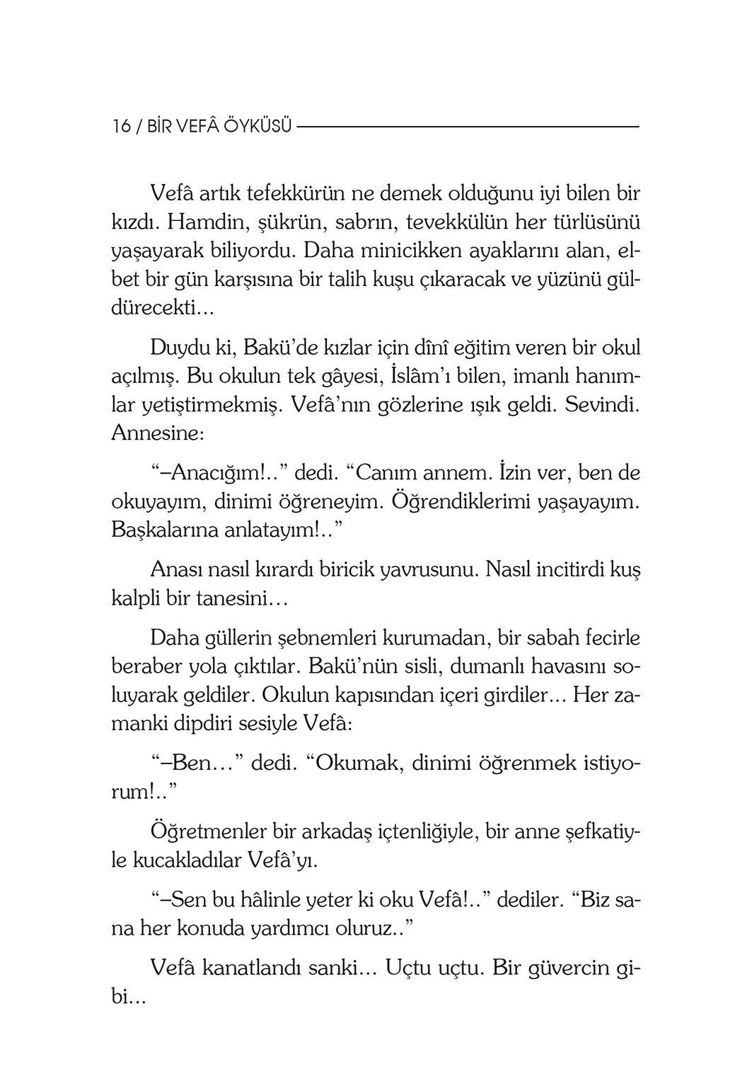 Bir Vefa Öyküsü - Şefika Kaya Meriç