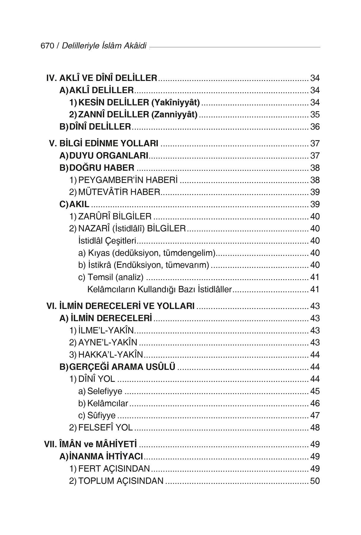 Delilleriyle İslam Akaidi - Prof. Dr. Mehmet Bulut
