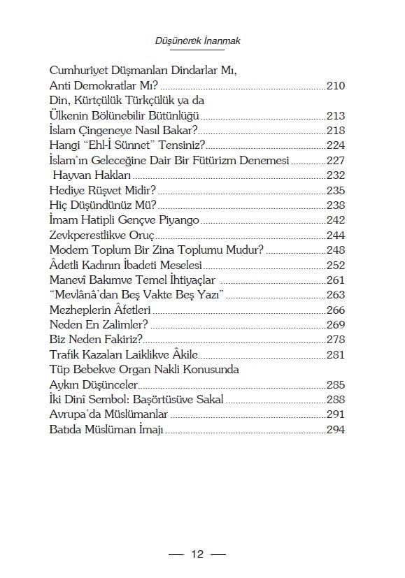 Düşünerek İnanmak - Faruk Beşer-Düşünerek İnanmak - Faruk Beşer - Erkam Yayınları