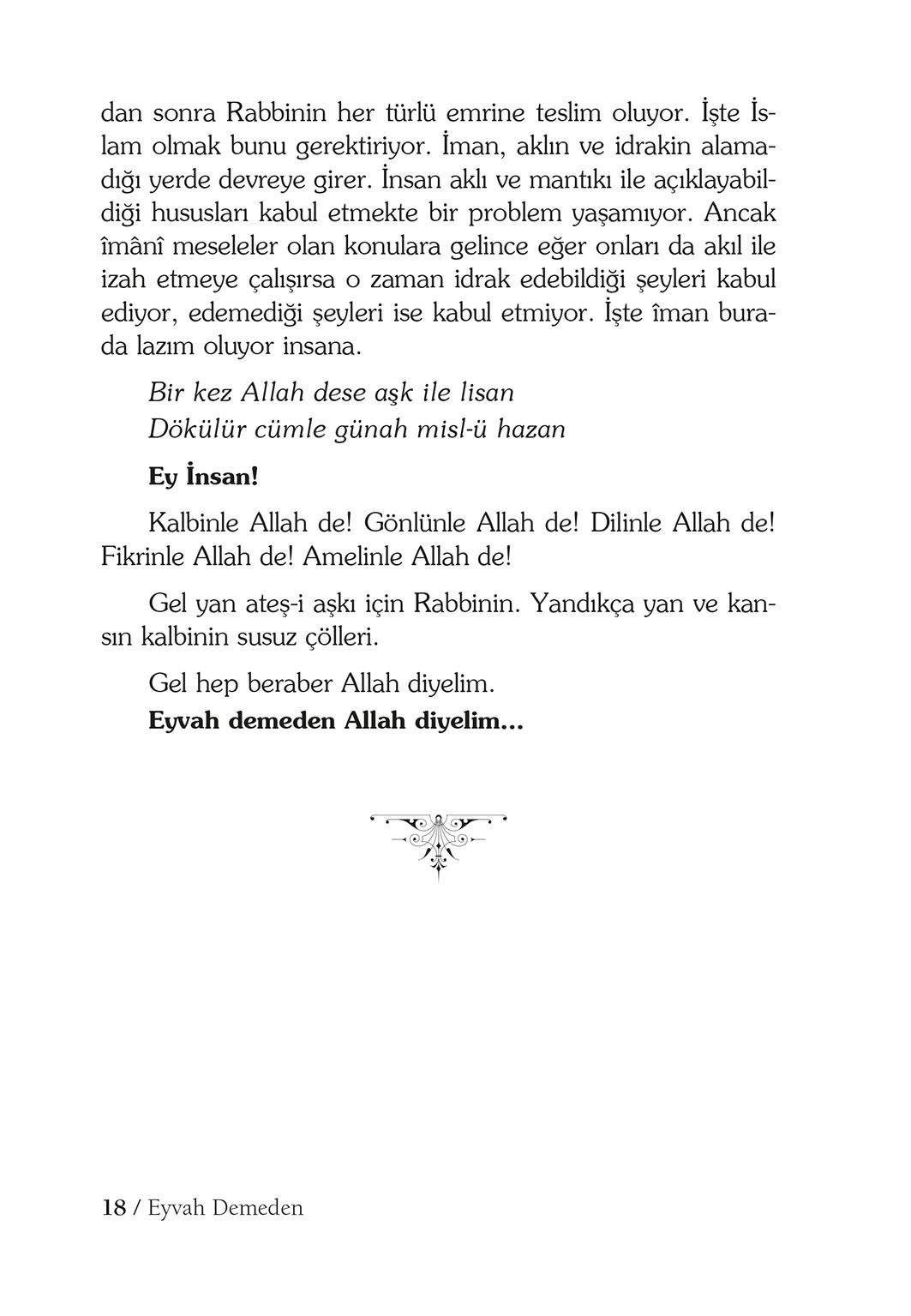 Eyvah Demeden - Salih Zeki Meriç