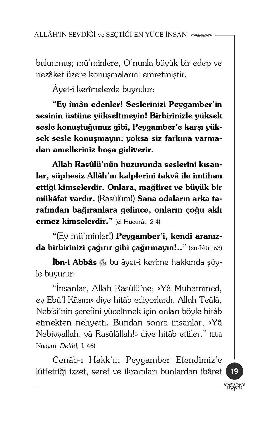 Fahr-i Alem Habib-i Hüda Hz. Muhammed Mustafa - Osman Nuri Topbaş