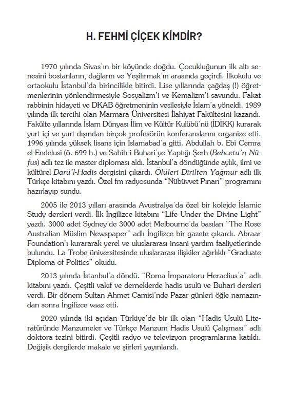 Ferâiz Manzum (Şiirle) - Dr. H. Fehmi Çiçek