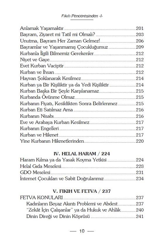Fıkıh Penceresinden 1 - Faruk Beşer-Fıkıh Penceresinden 1 - Faruk Beşer - Erkam Yayınları