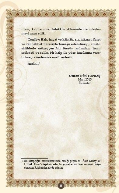 Gönül Dergahından Hakikat İncileri - Osman Nuri Topbaş